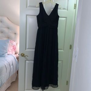 Donna Morgan Black Evening Gown